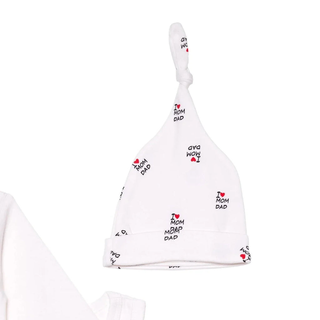 HelloBaby Unisex 100% Cotton 10-Piece Hospital Gift Set - Ecru