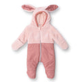 Midimod Newborn Welsoft Footed Jumpsuit - Pink