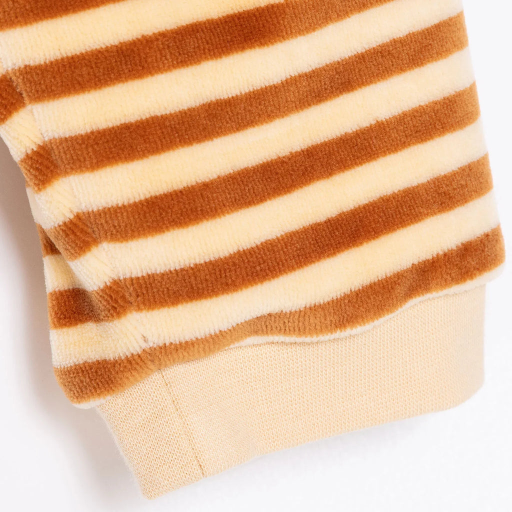 HelloBaby Velvet Pyjama Set - Light Brown