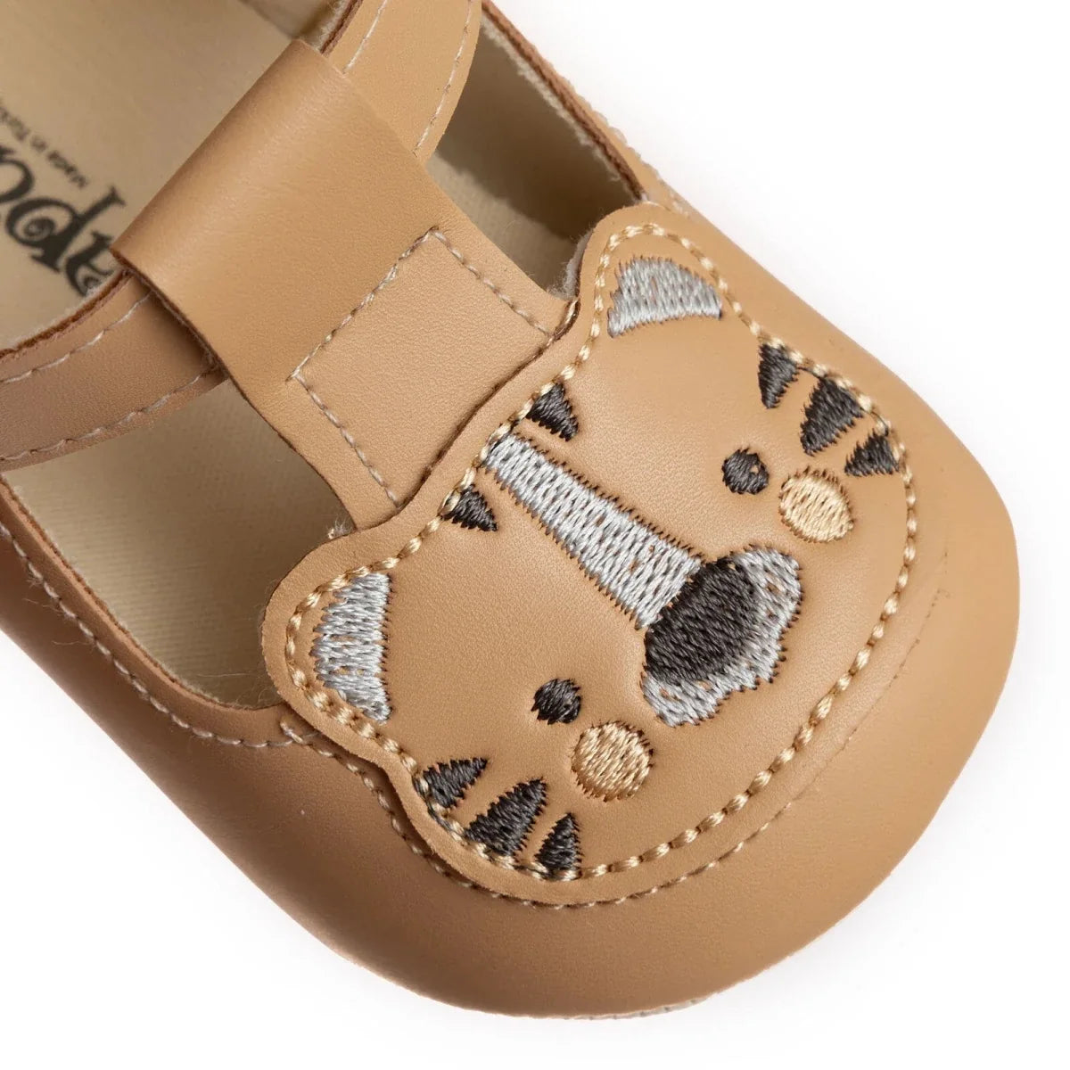Papulin Boys Pre-Walker Shoes - Light Brown