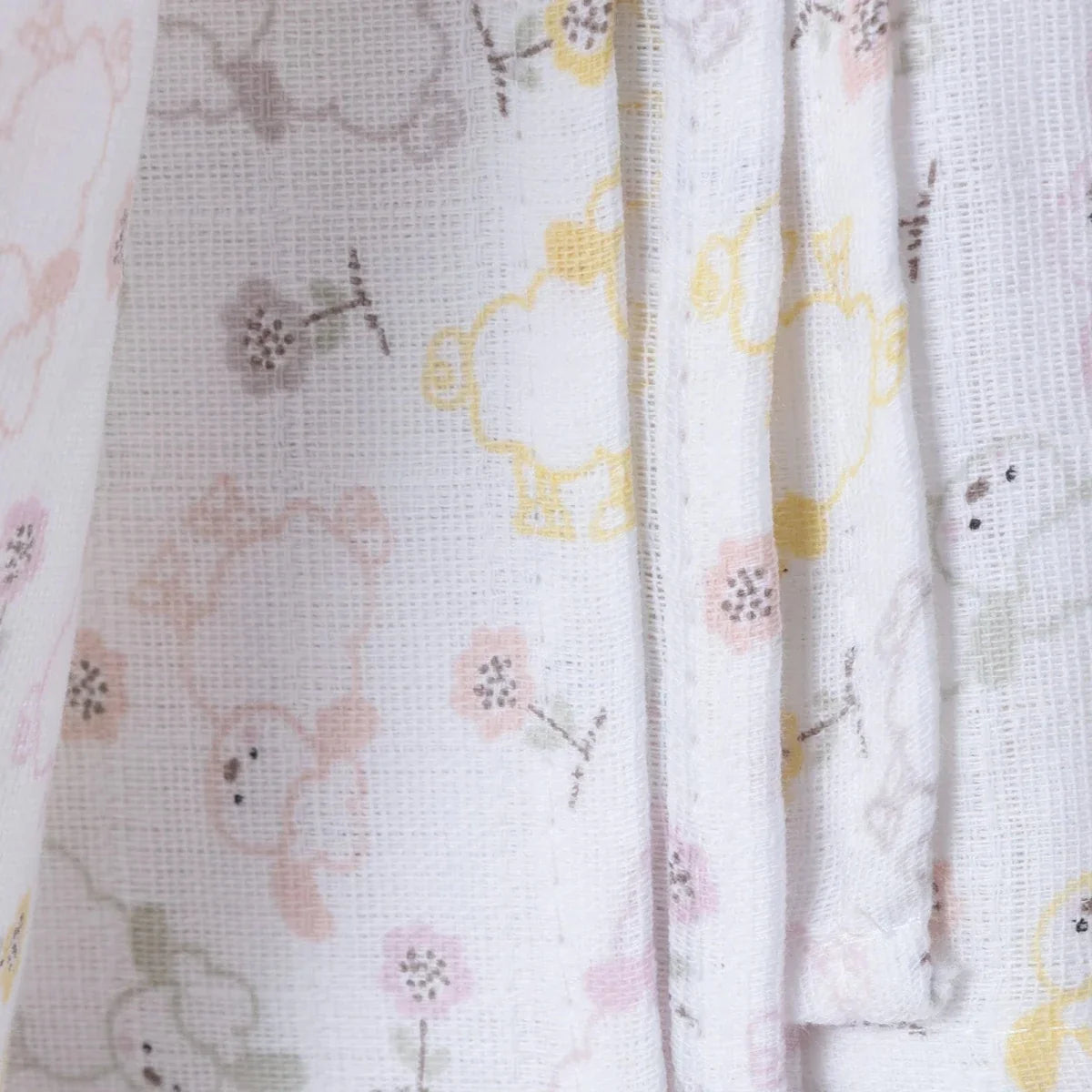 Little Dreams Muslin Blanket Girls - Printed