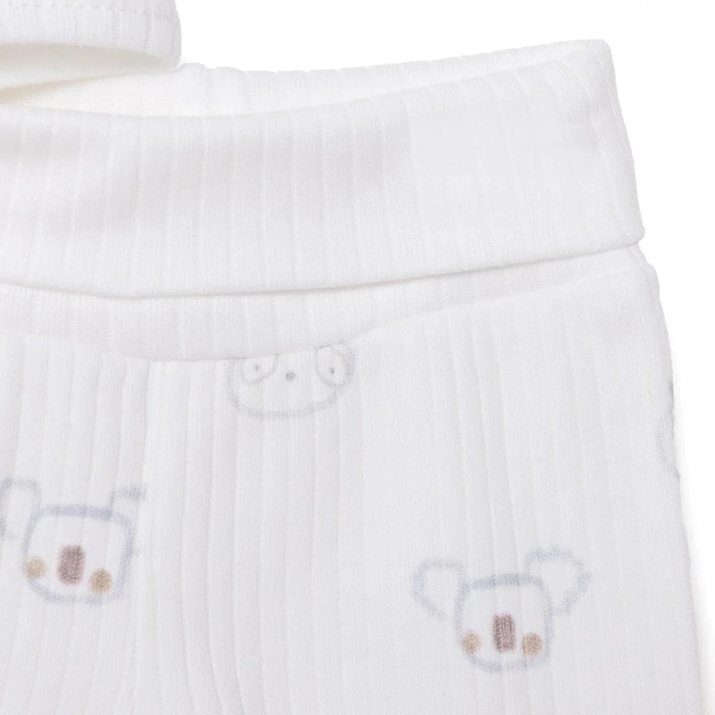 Tiffany 100% Cotton Tiny Baby Set - Ecru