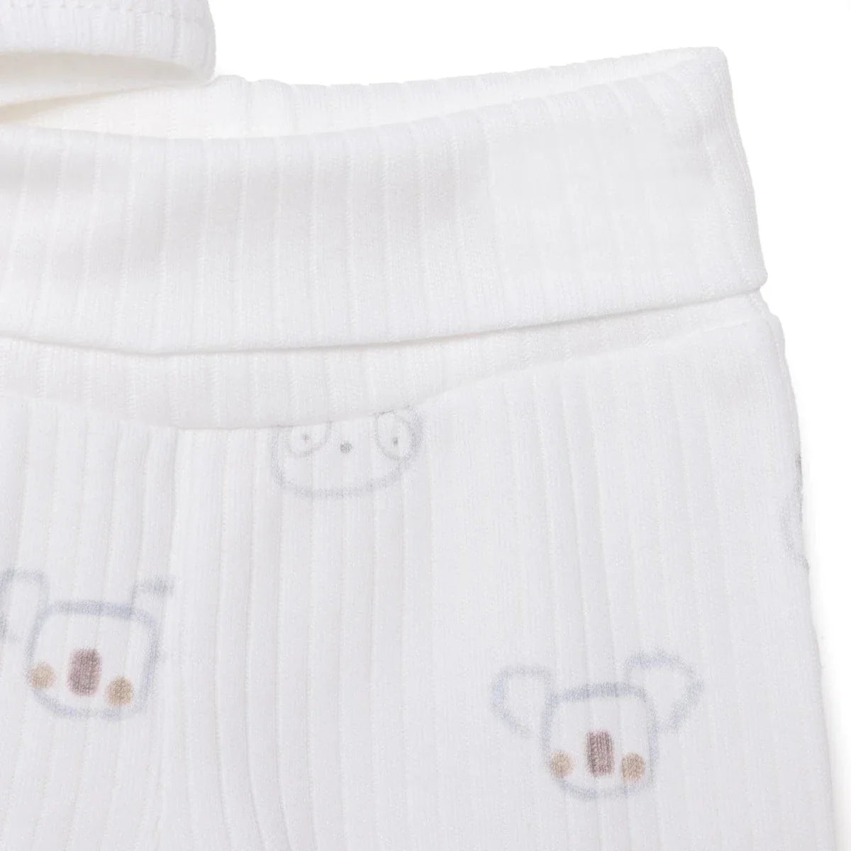 Tiffany 100% Cotton Tiny Baby Set - Ecru