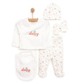 HelloBaby Newborn 5 pcs Starter Set - Ecru