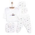 Tiffany Baby Boy Clothes Hanger 5 pcs - Ecru