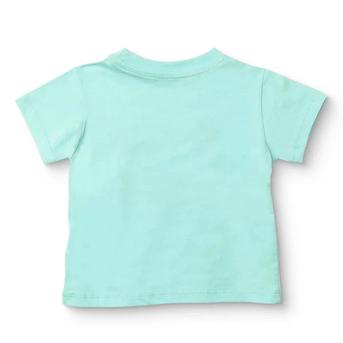 HelloBaby Boys T-shirt Beach Print Crew Neck Short Sleeve - Multicolour