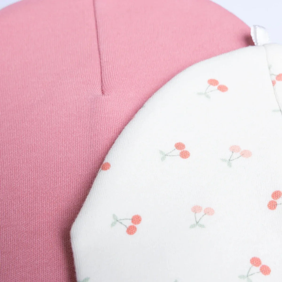Little Plane Girls 2-Pack Hat Cherry - Light Rose