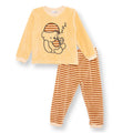 HelloBaby Velvet Pyjama Set - Light Brown