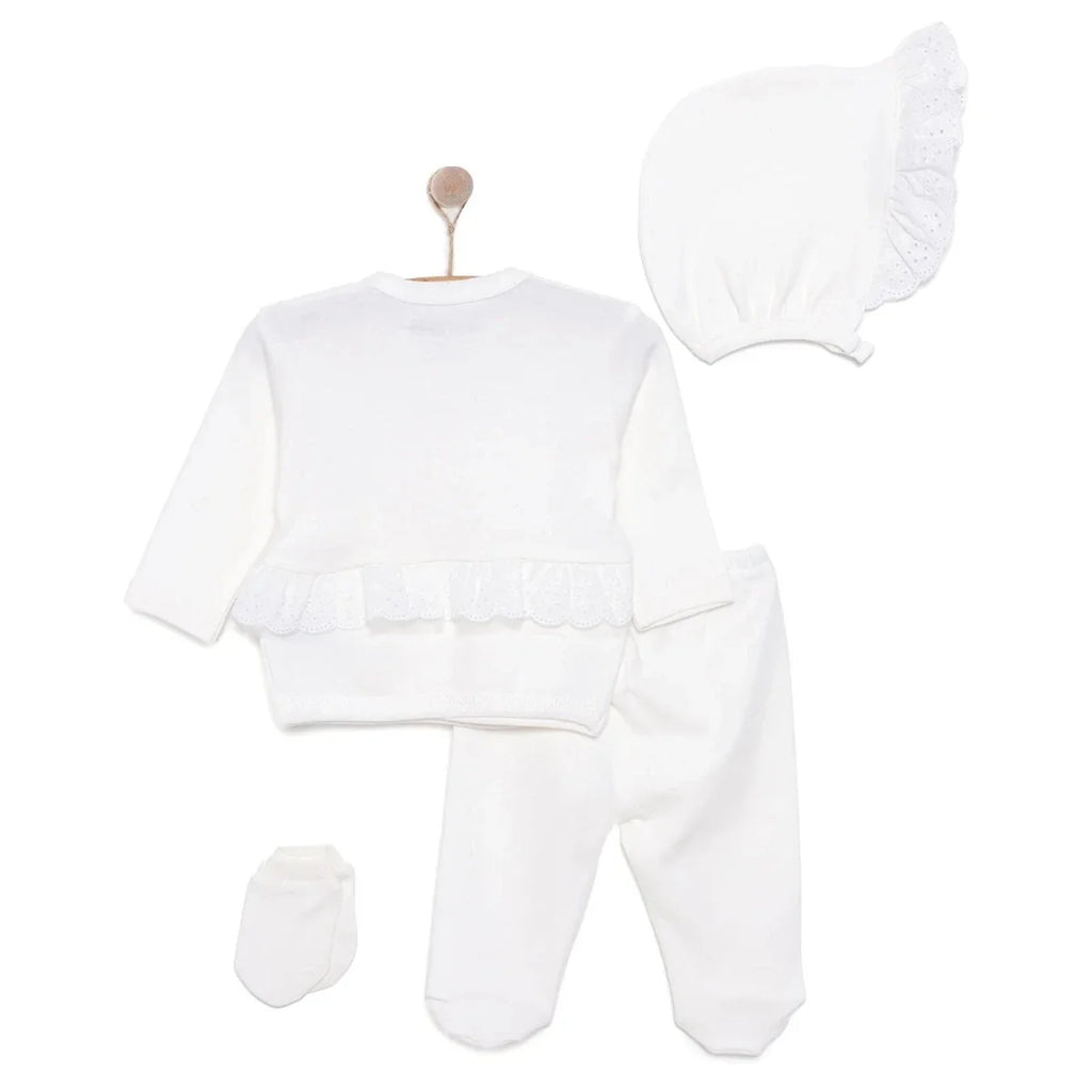 HelloBaby Girl Special Day Clothing - Ecru