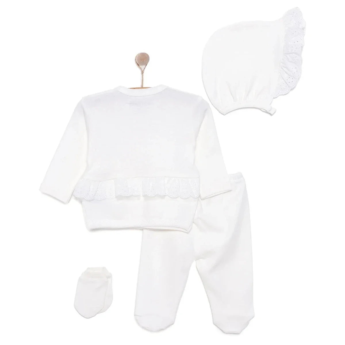HelloBaby Girl Special Day Clothing - Ecru