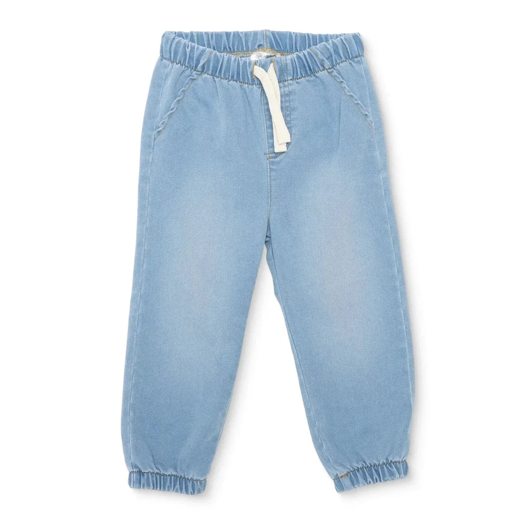 HelloBaby Boys Denim Trousers - Light Blue
