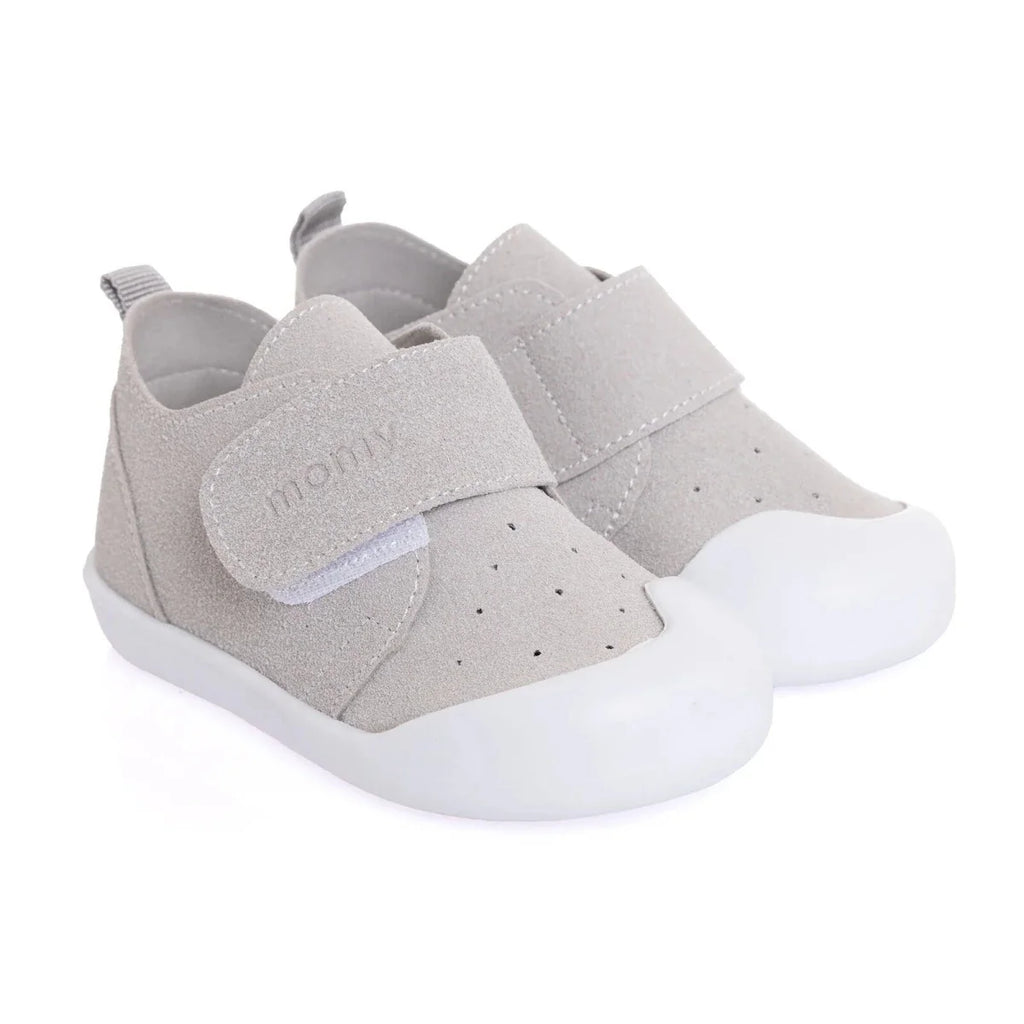 Momy First Step Shoes - Grey
