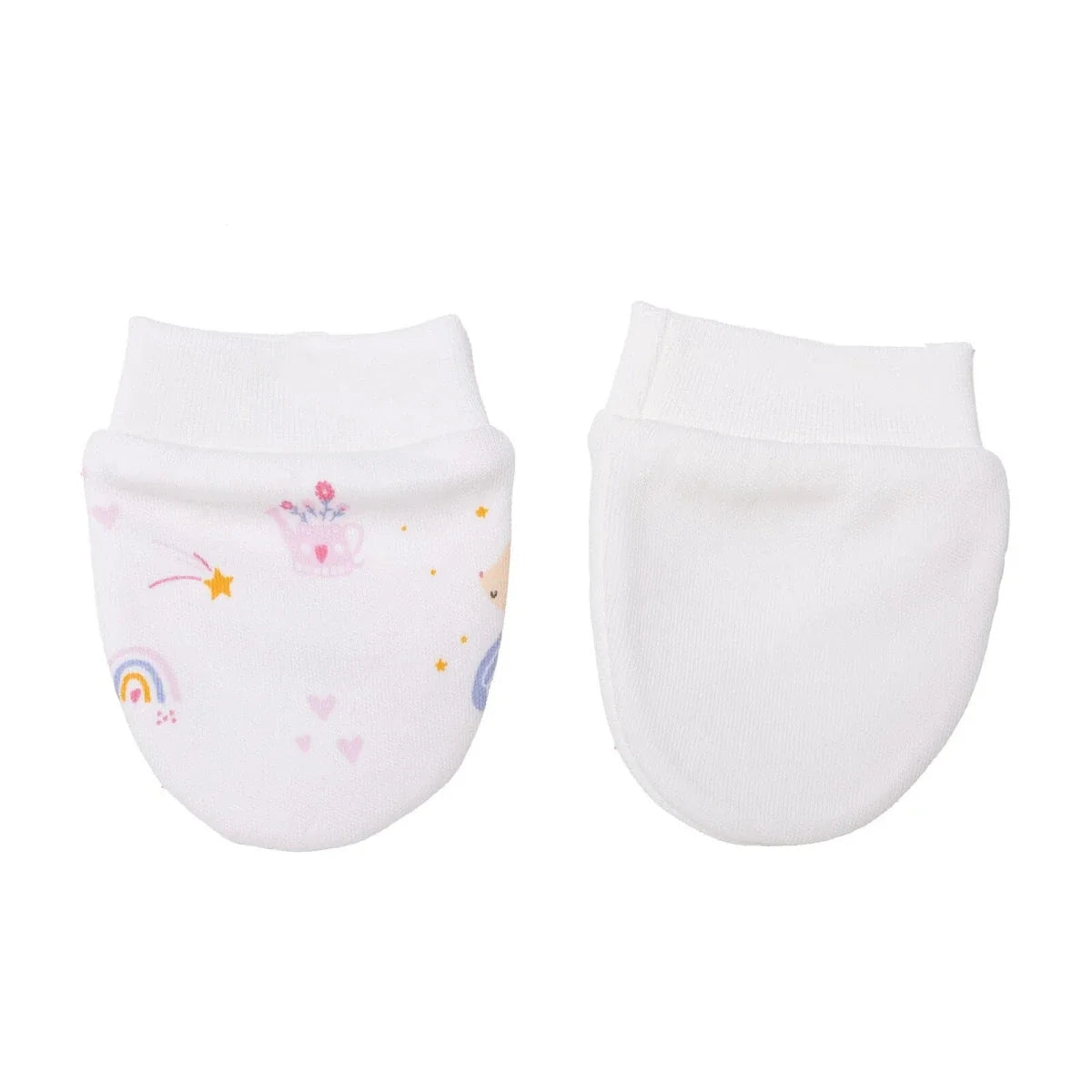 HelloBaby Girls Mitten Animal - Pink