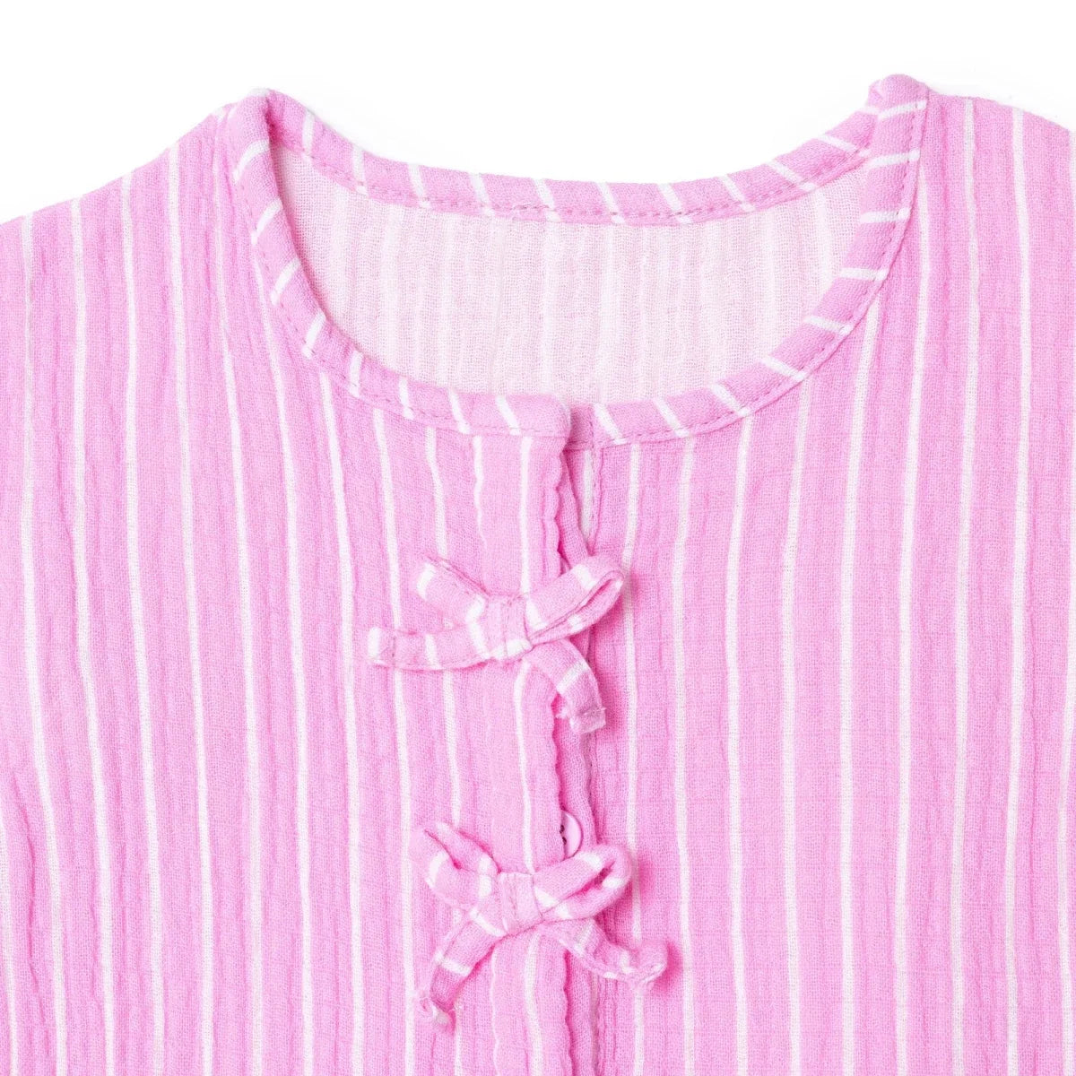 HelloBaby Girls Blouse & Shorts Set Ditsy Flower Crew Neck Short Length Short Sleeve - Pink Printed