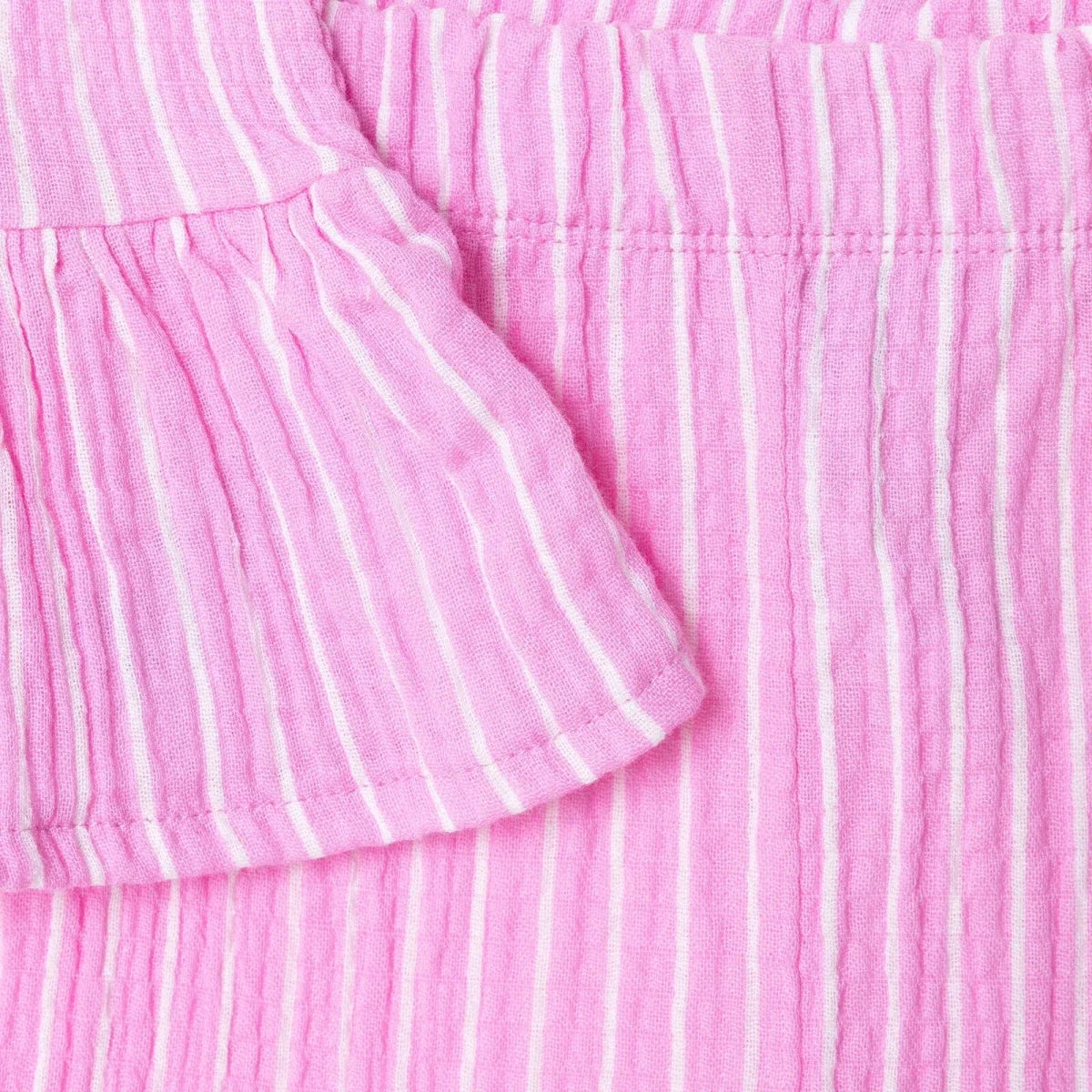 HelloBaby Girls Blouse & Shorts Set Ditsy Flower Crew Neck Short Length Short Sleeve - Pink Printed