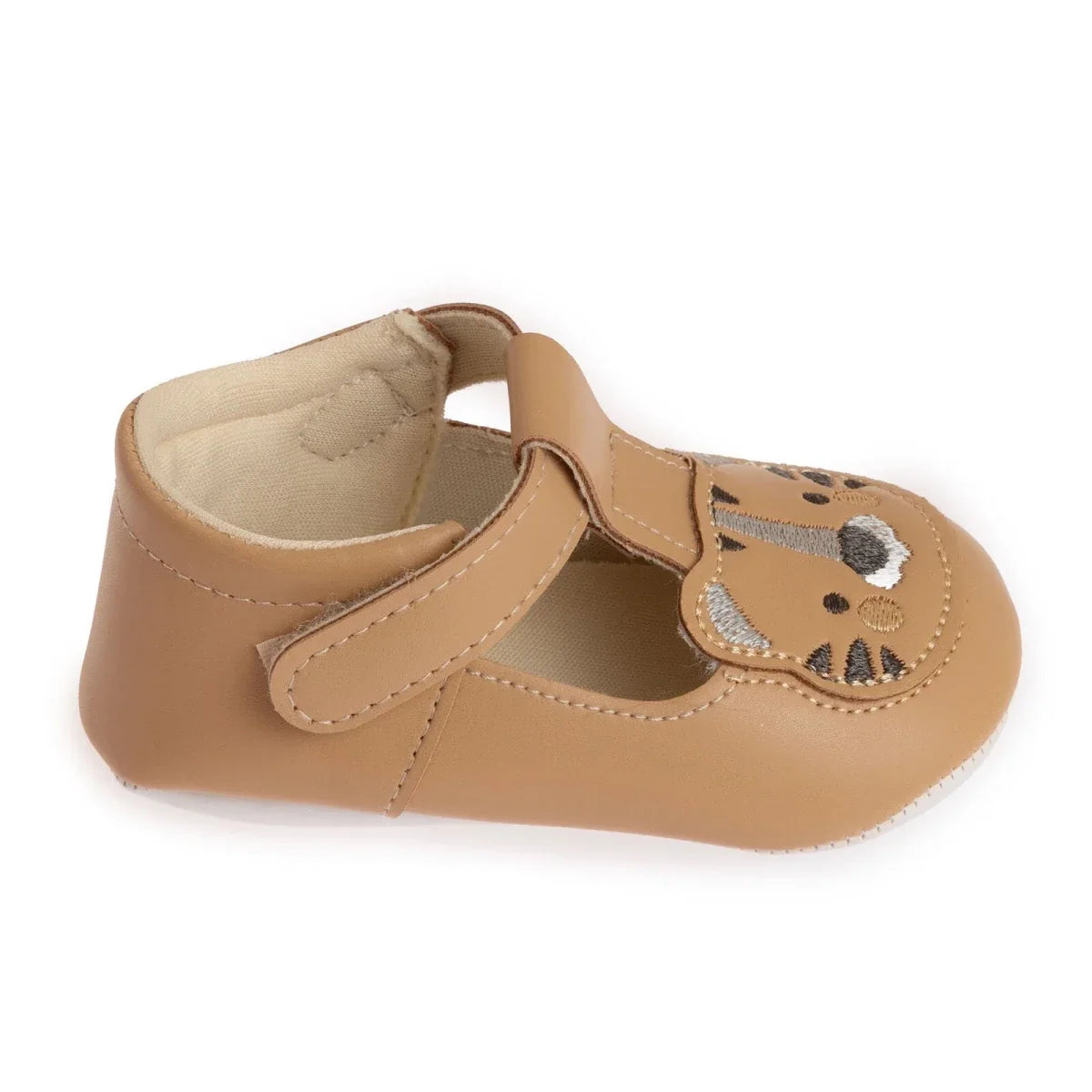 Papulin Boys Pre-Walker Shoes - Light Brown