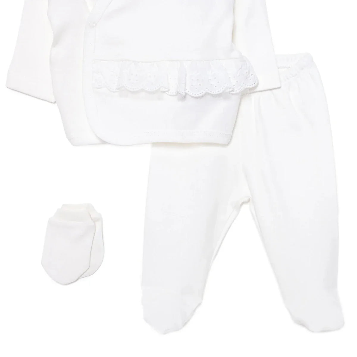 HelloBaby Girl Special Day Clothing - Ecru