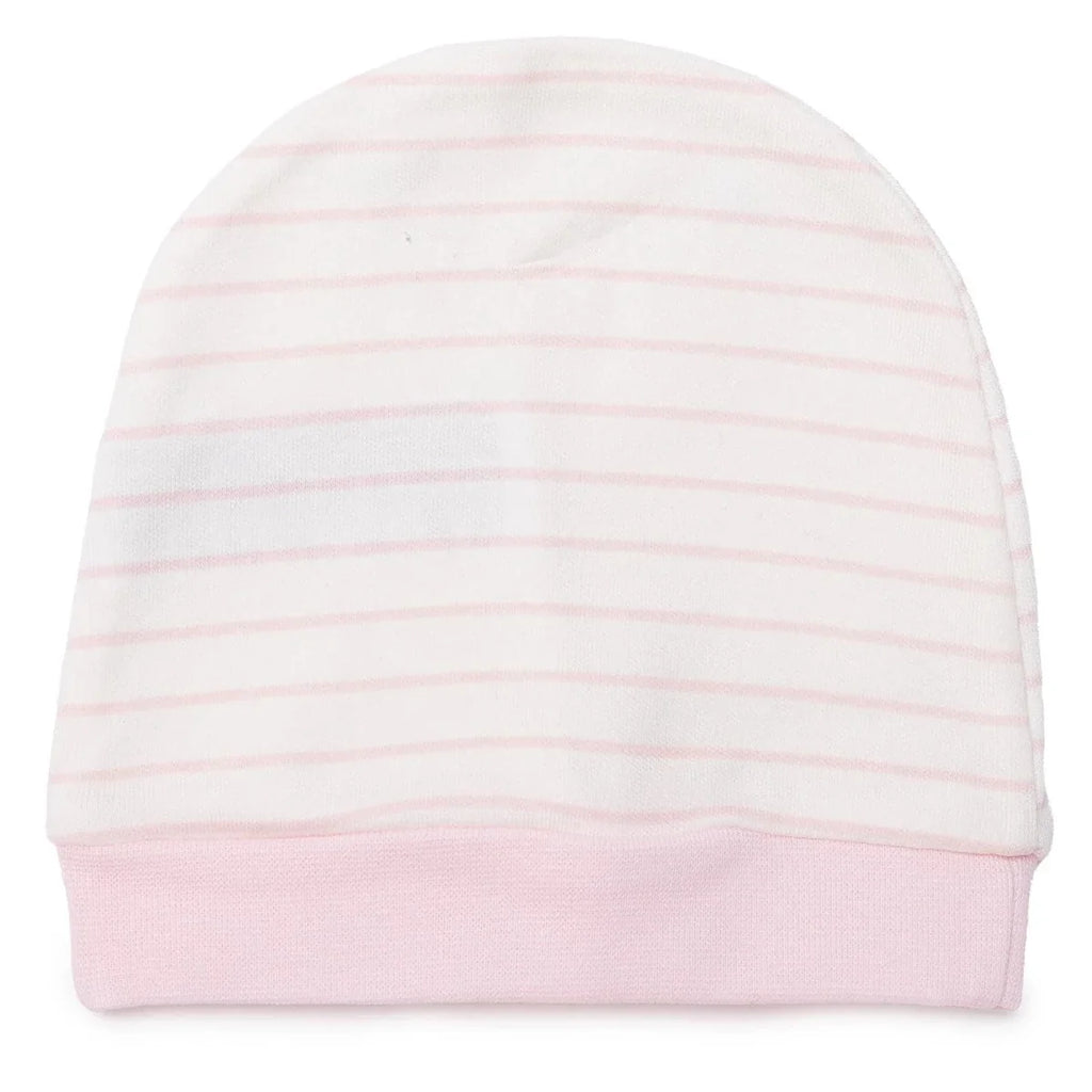 Bebbek Girls Vest Hat & Footed Bottom Set Peter Pan Collar - Ecru