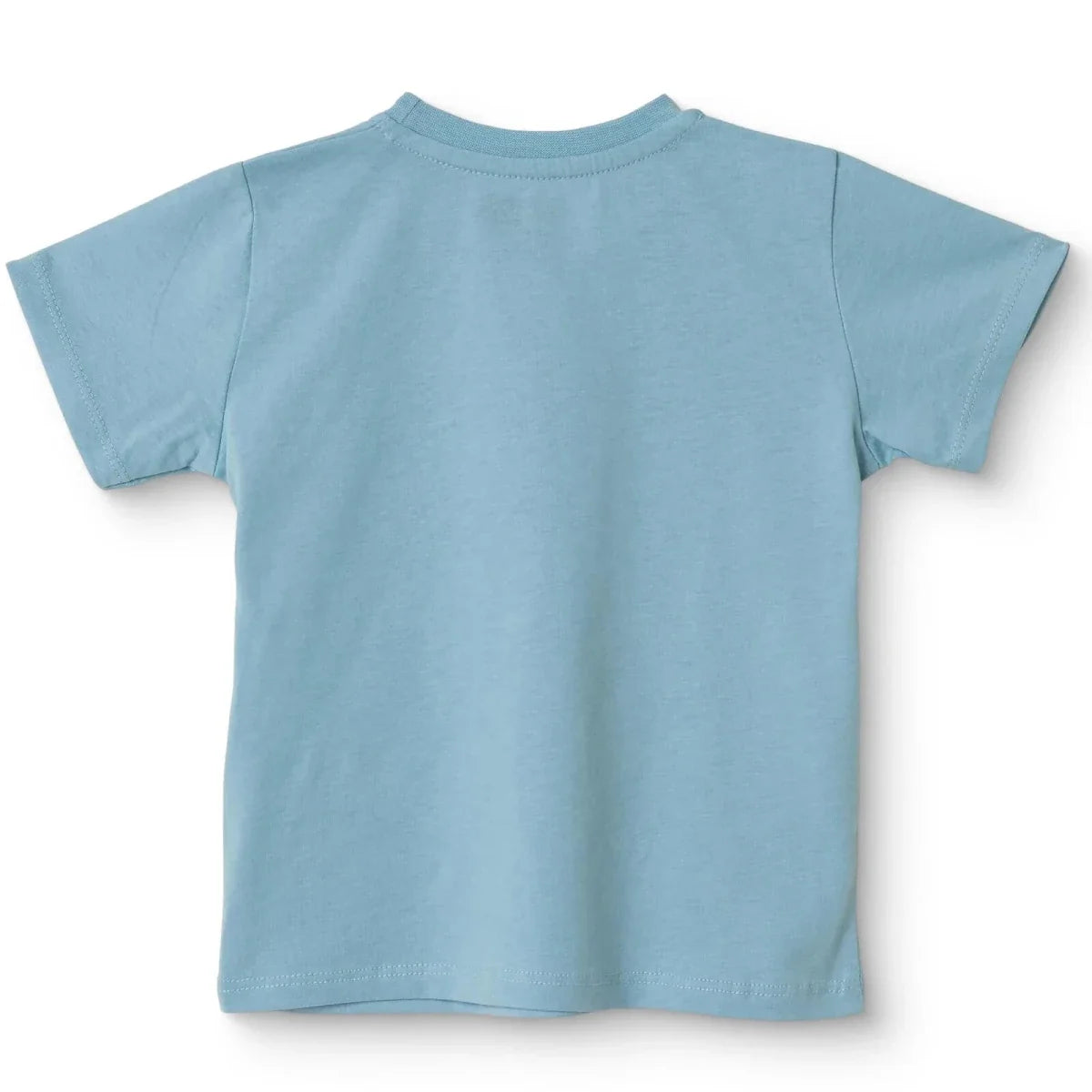 HelloBaby Boys T-shirt Palm Tree Crew Neck Short Sleeve - Blue