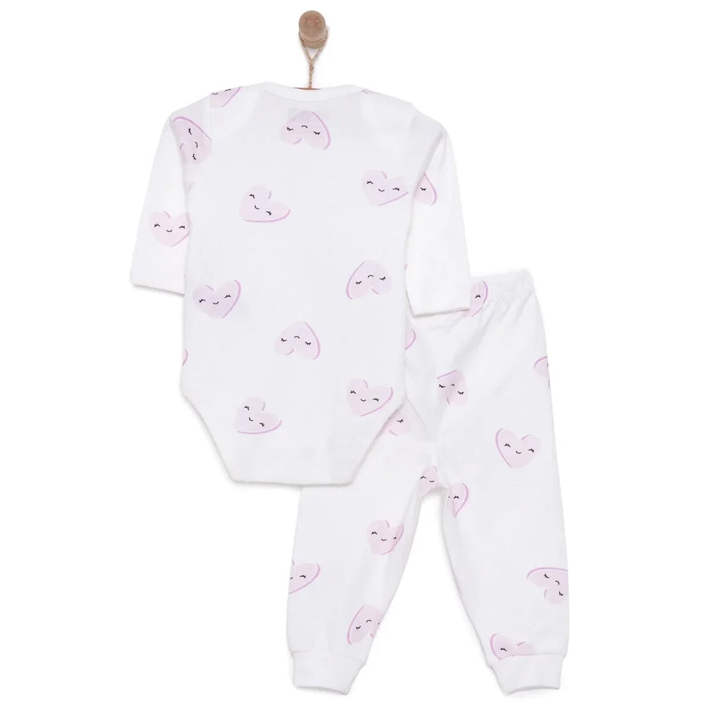 HelloBaby Unisex Body- Footless Bottom - Ecru