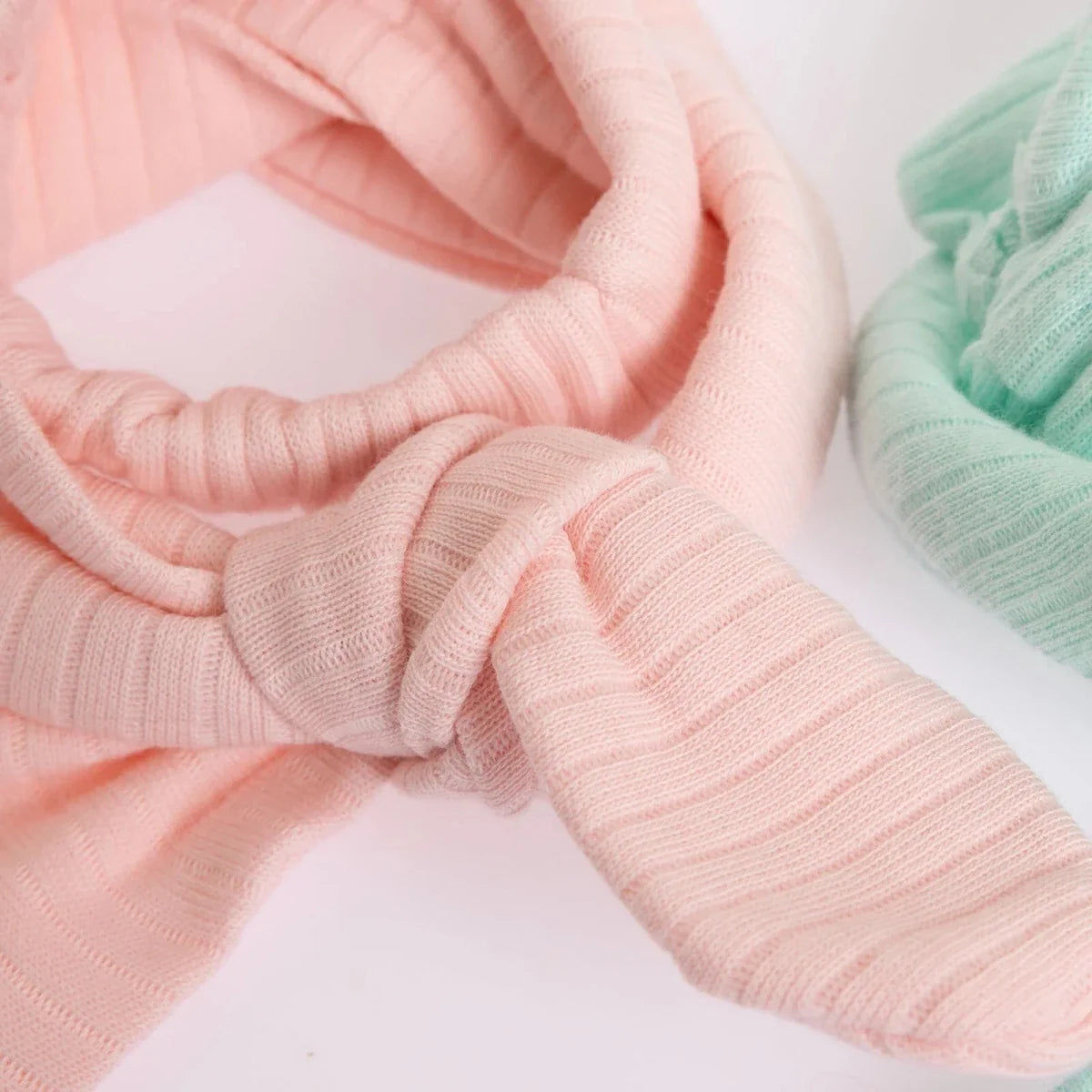 HelloBaby Baby Girl 2 Pcs  Hair Bands - Light Pink