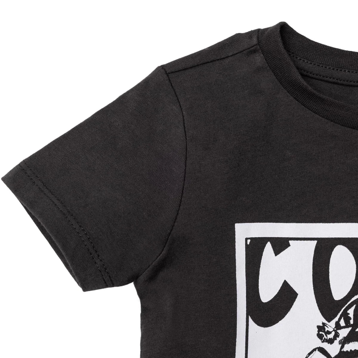 HelloBaby Boys T-Shirt & Trousers Set Bear Print Cool Boy Crew Neck Full Length Short Sleeve - Anthracite