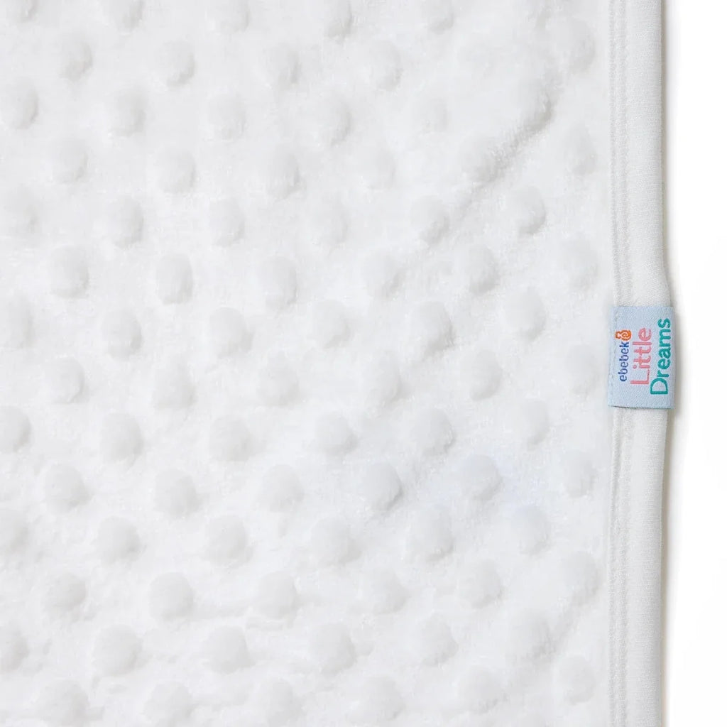 Little Dreams Unisex Plush Blankets - Ecru