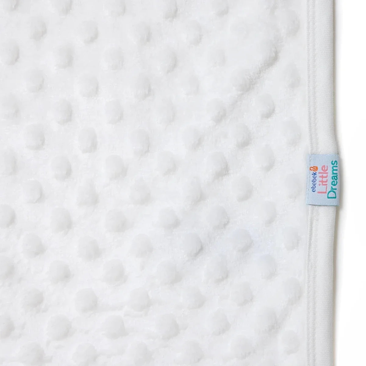 Little Dreams Unisex Plush Blankets - Ecru