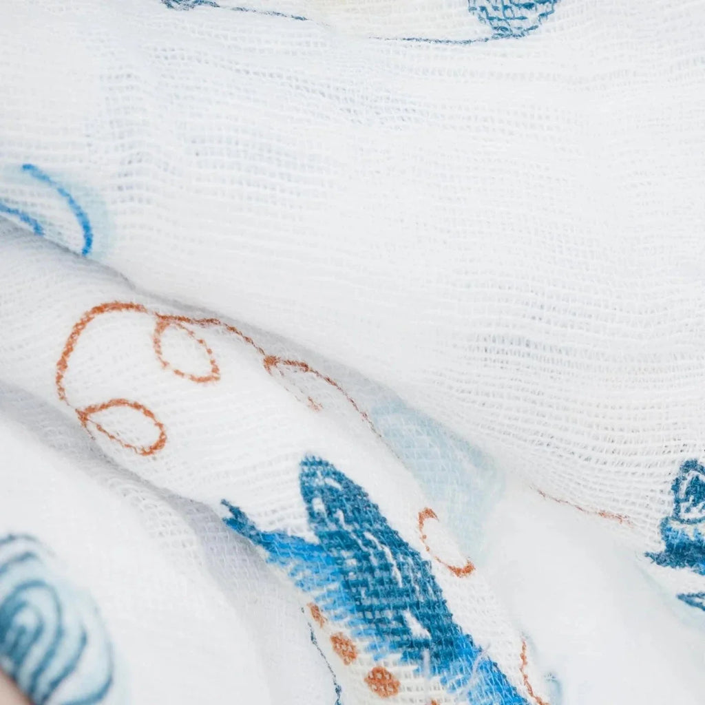 Little Dreams Boy Blanket - Blue