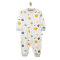 HelloBaby Newborn Boy Jumpsuit - Ecru
