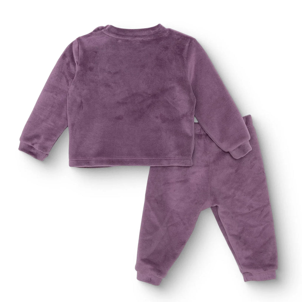 HelloBaby Velvet Pyjamas - Purple
