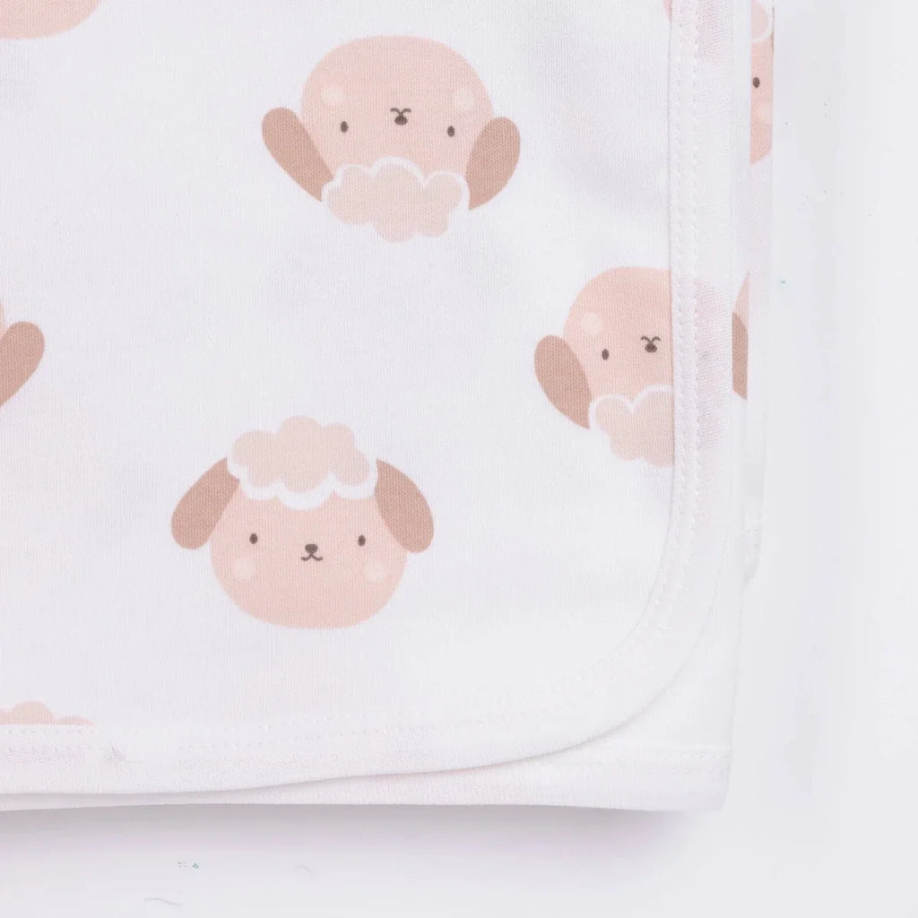 Little Dreams Girls 100% Cotton Blanket 80x80 cm - Printed