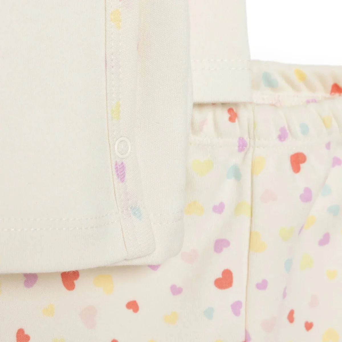 Newborn Baby Girls Onesie-Hat-Booted Bottom 3Pcs - Ecru