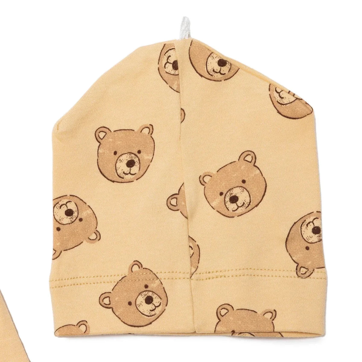 HelloBaby Boy Jumpsuit-Body-Hat - Beige