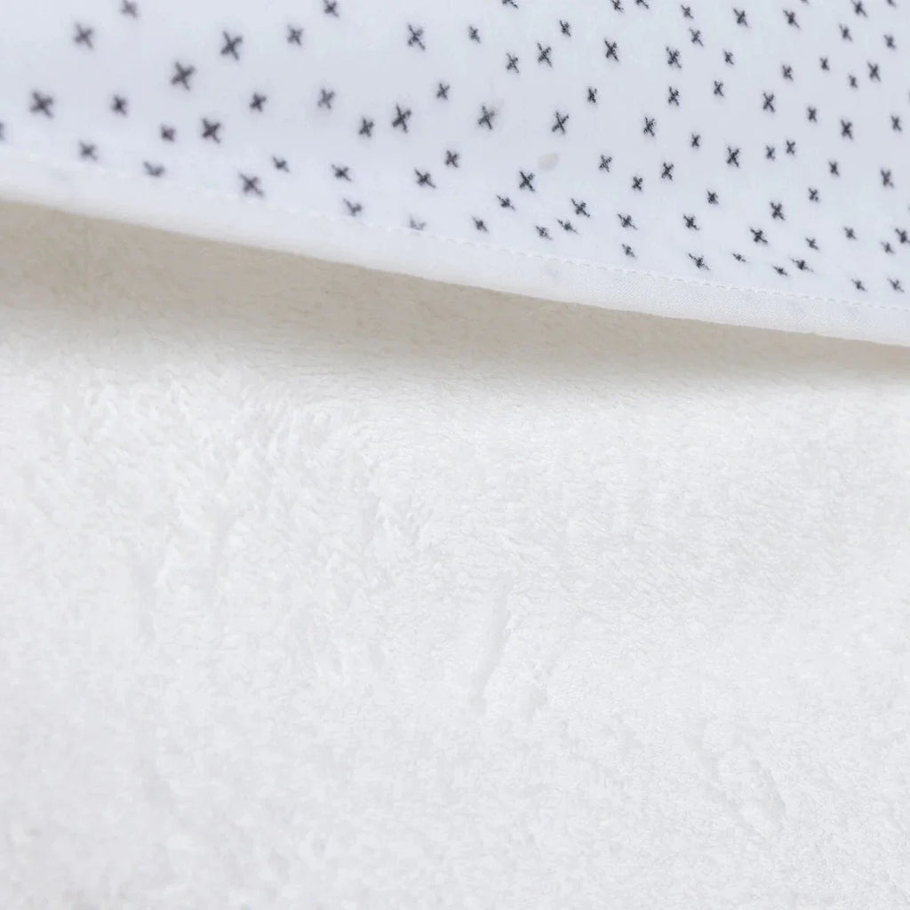 Mollia Baby Towel Girls - White