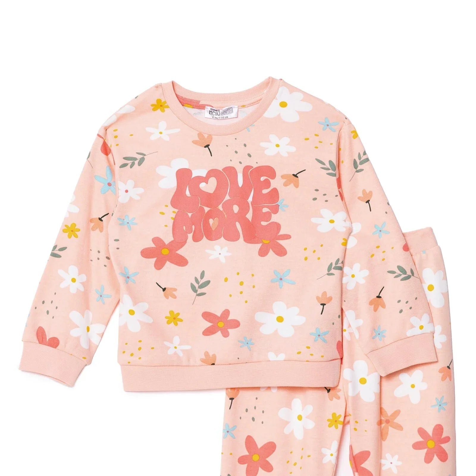HelloBaby Jogging Set - Salmon