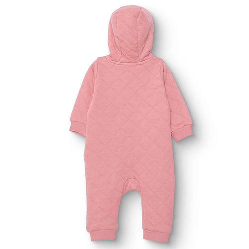 Bebetto Newborn Footless Jumpsuit - Light Rose