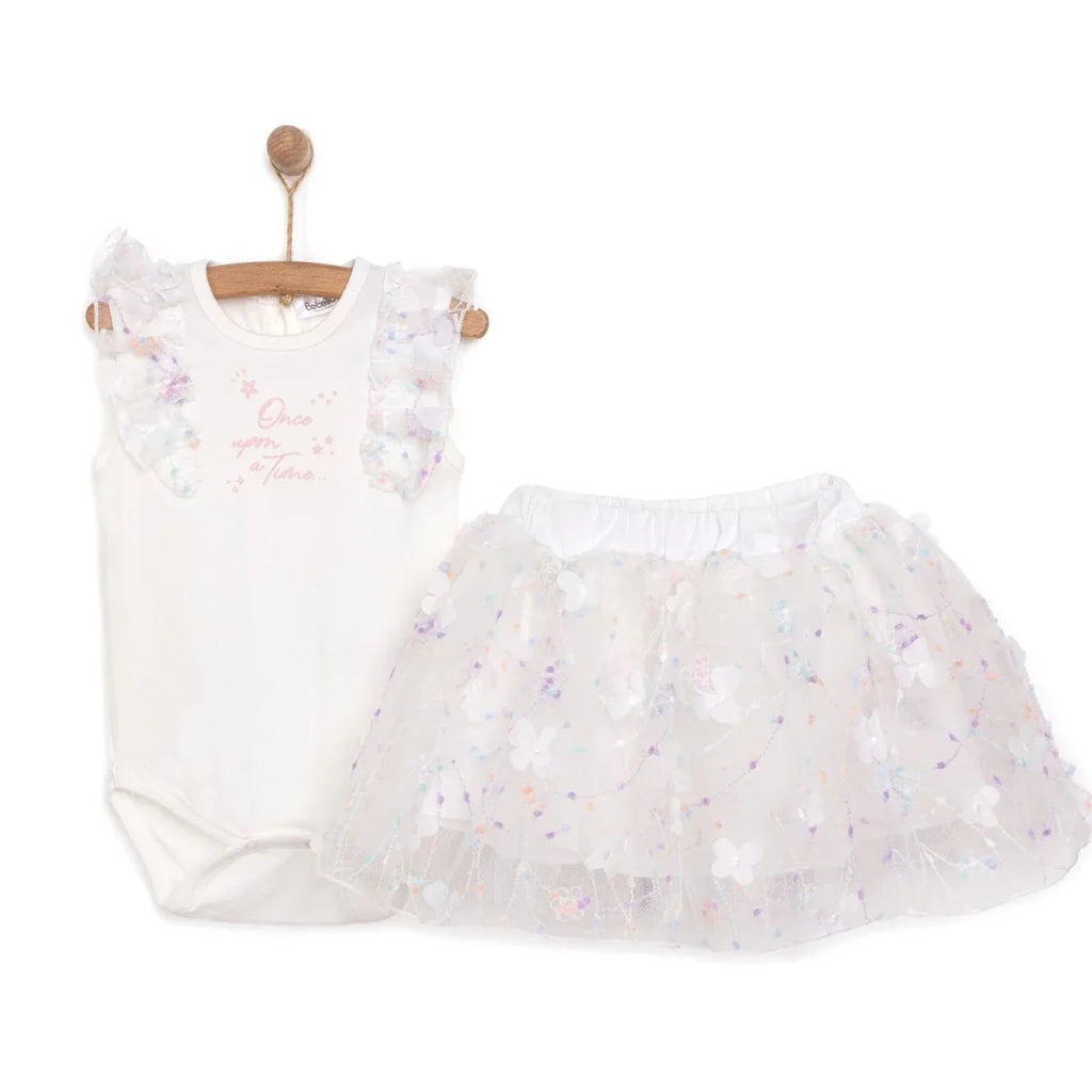 Bebetto Cute Fairy Girl Blouse - Skirt - Ecru