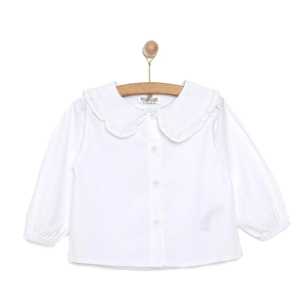 HelloBaby CHIC Girl Shirt - White