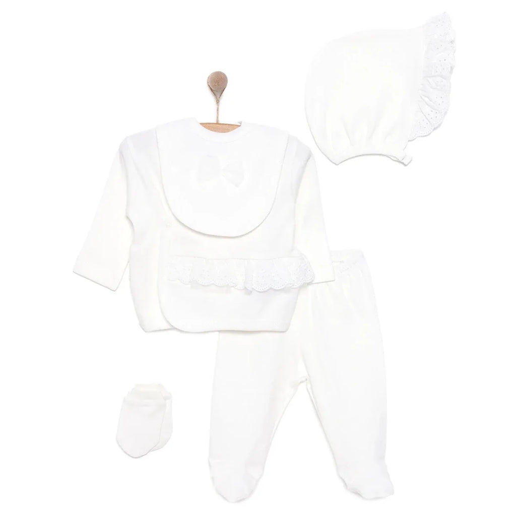 HelloBaby Girl Special Day Clothing - Ecru