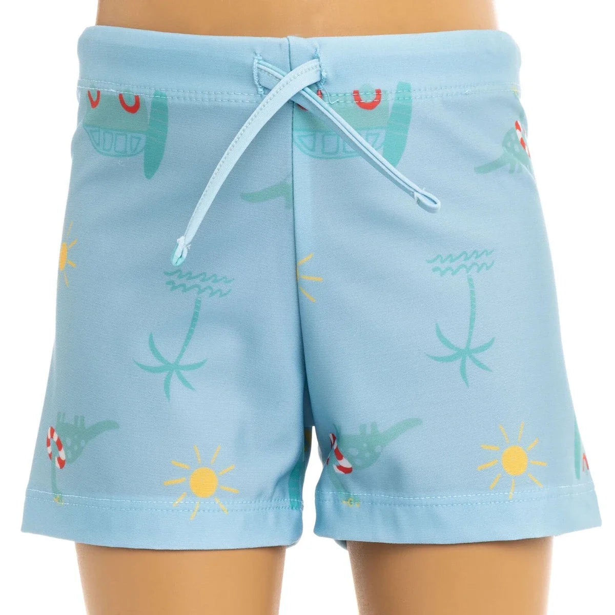 HelloBaby Boy Swim Shorts - Light Blue
