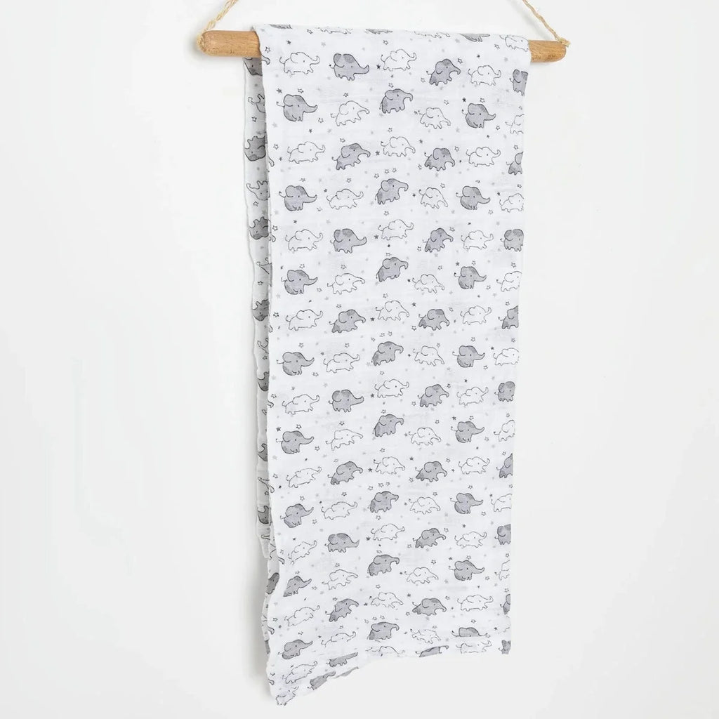 Little Dreams Unisex Muslin Blanket - Ecru