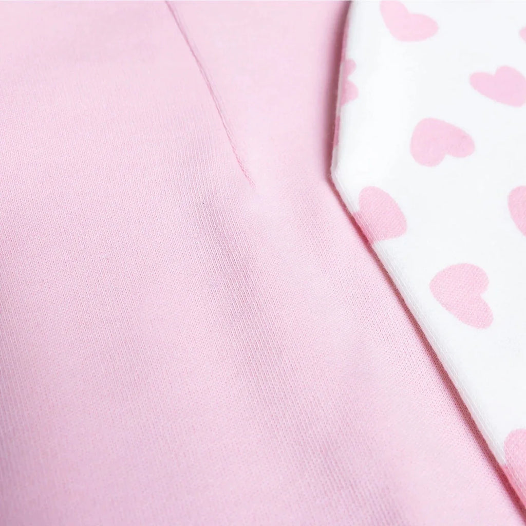 Little Plane Girls 2-Pack Hat Heart - Pink