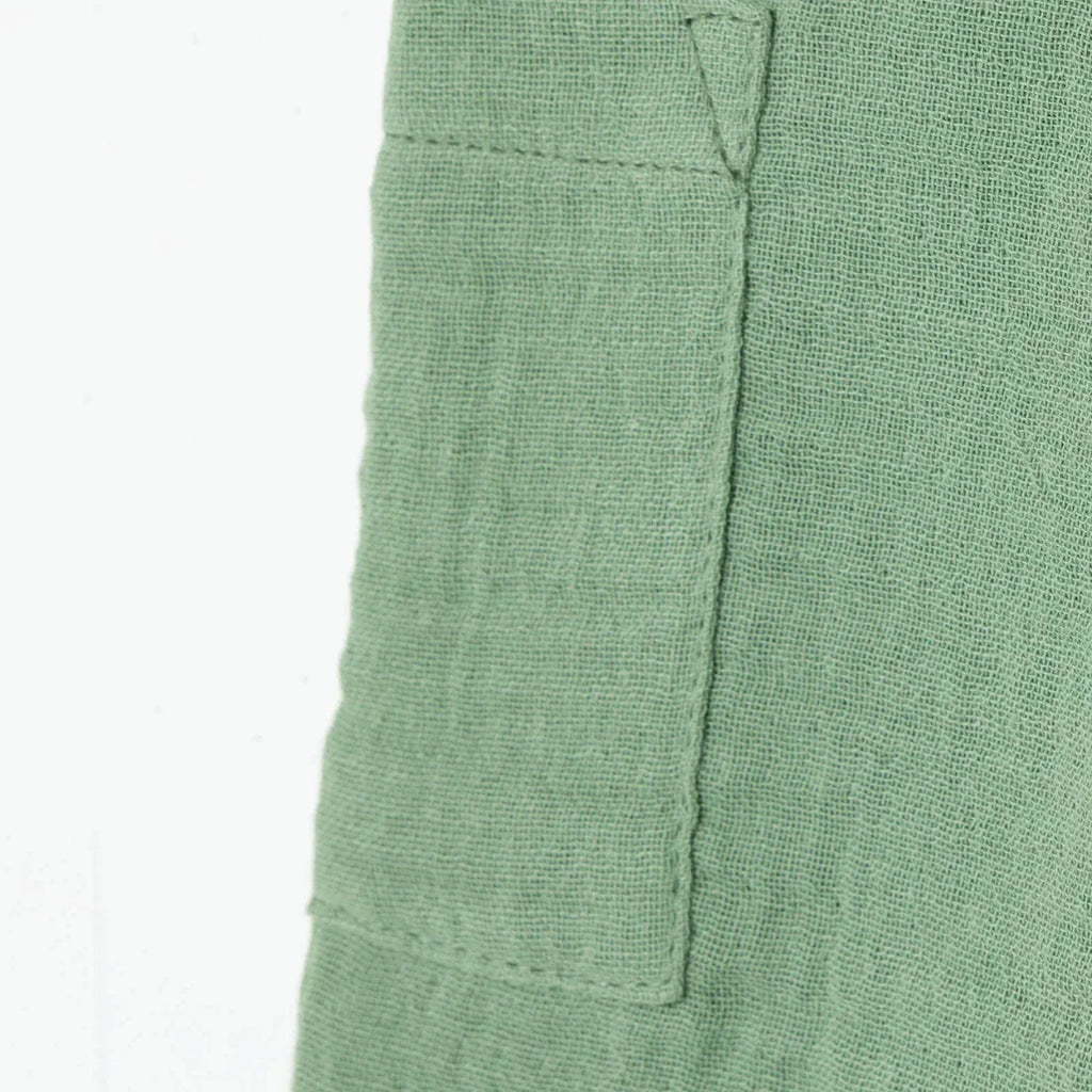 HelloBaby Boys Muslin Shorts - Khaki