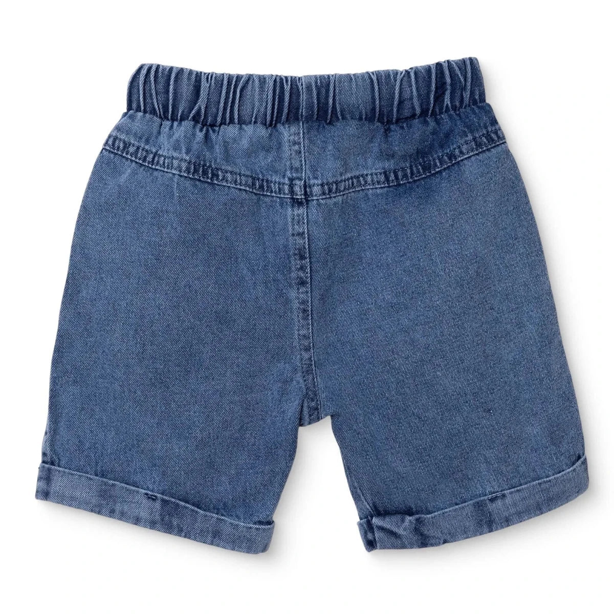 HelloBaby Boys Denim Shorts Lace-up Little Sailor Above the Knee - Blue