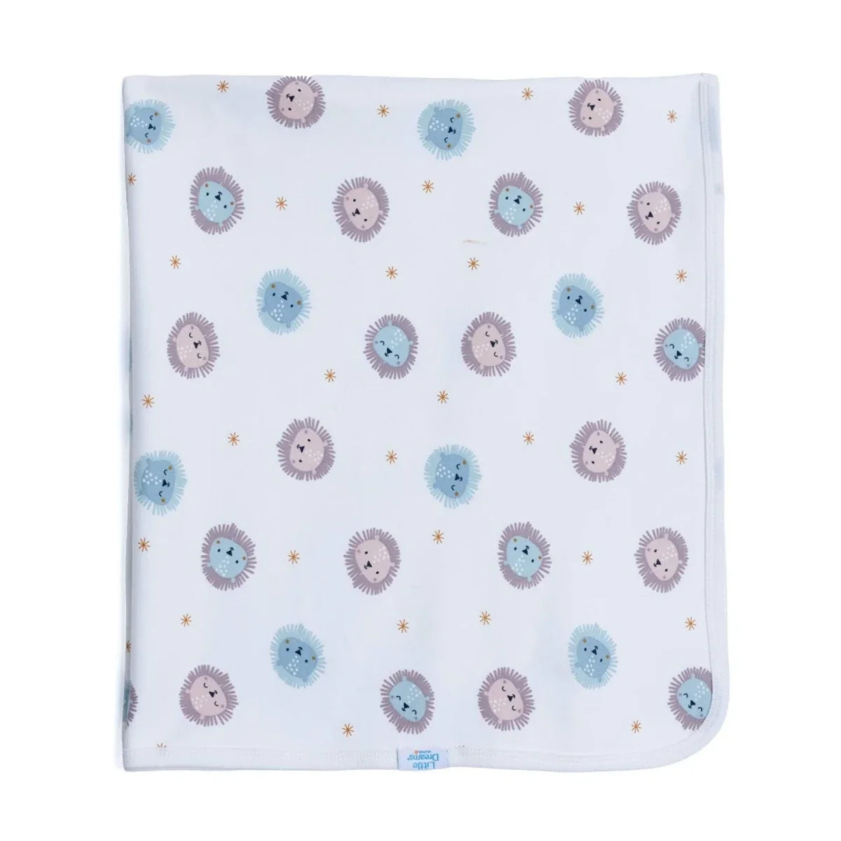Little Dreams Boys Cotton Jersey Blankets - Ecru