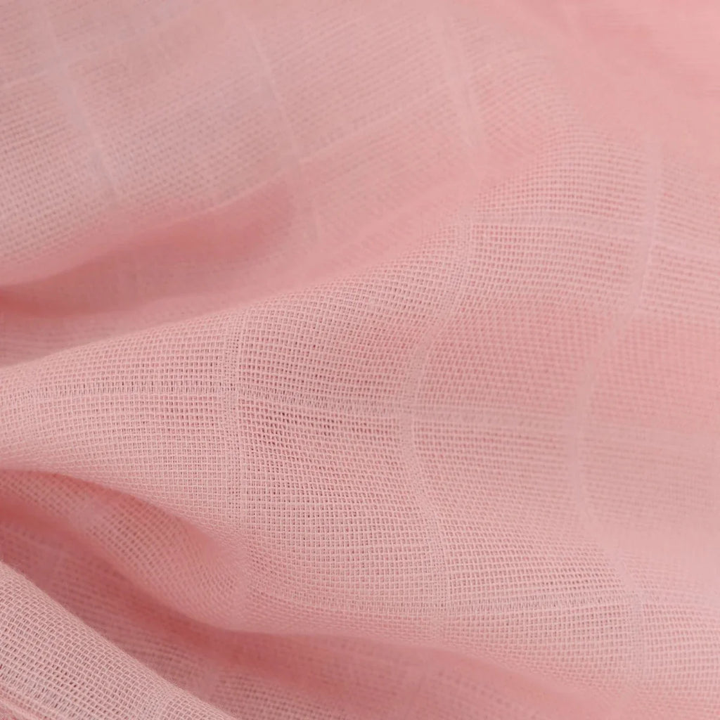 Little Dreams Girl Muslin Blanket - Pink