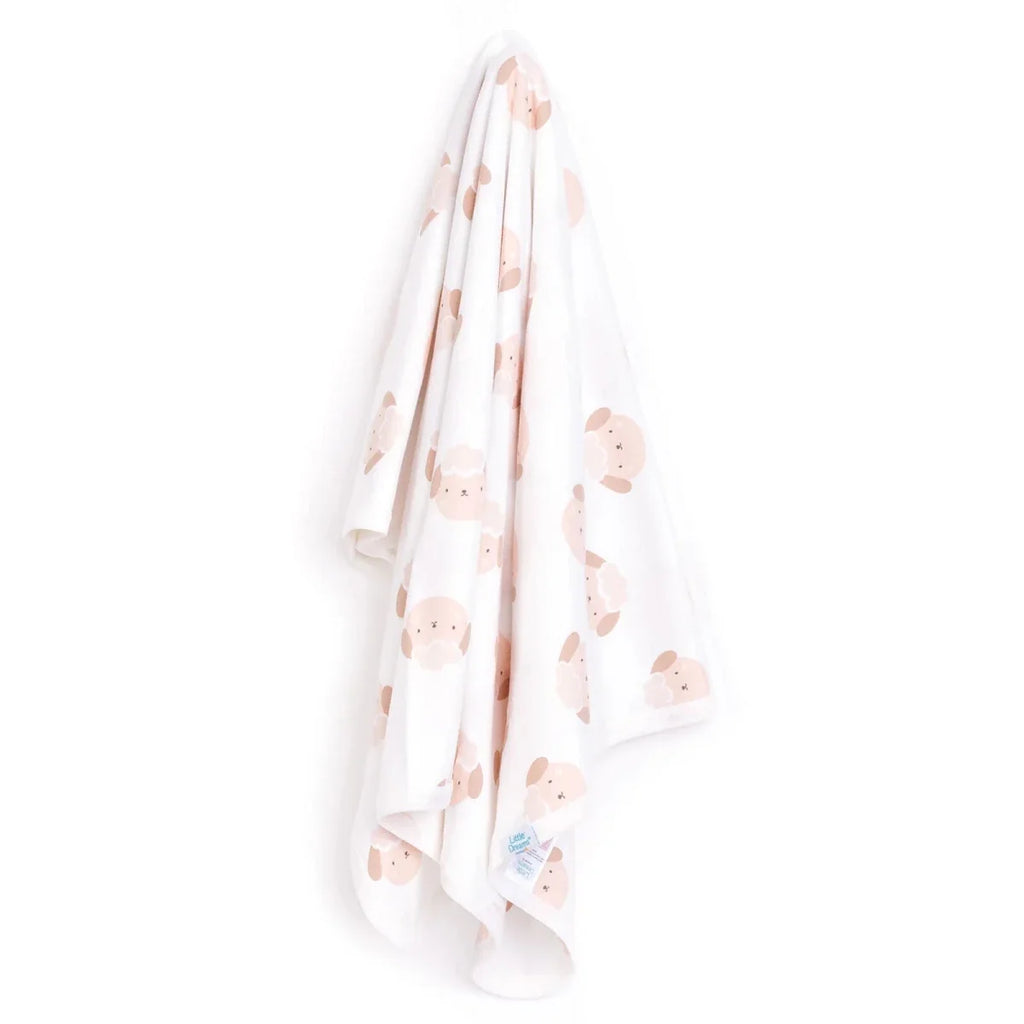Little Dreams Girls 100% Cotton Blanket 80x80 cm - Printed