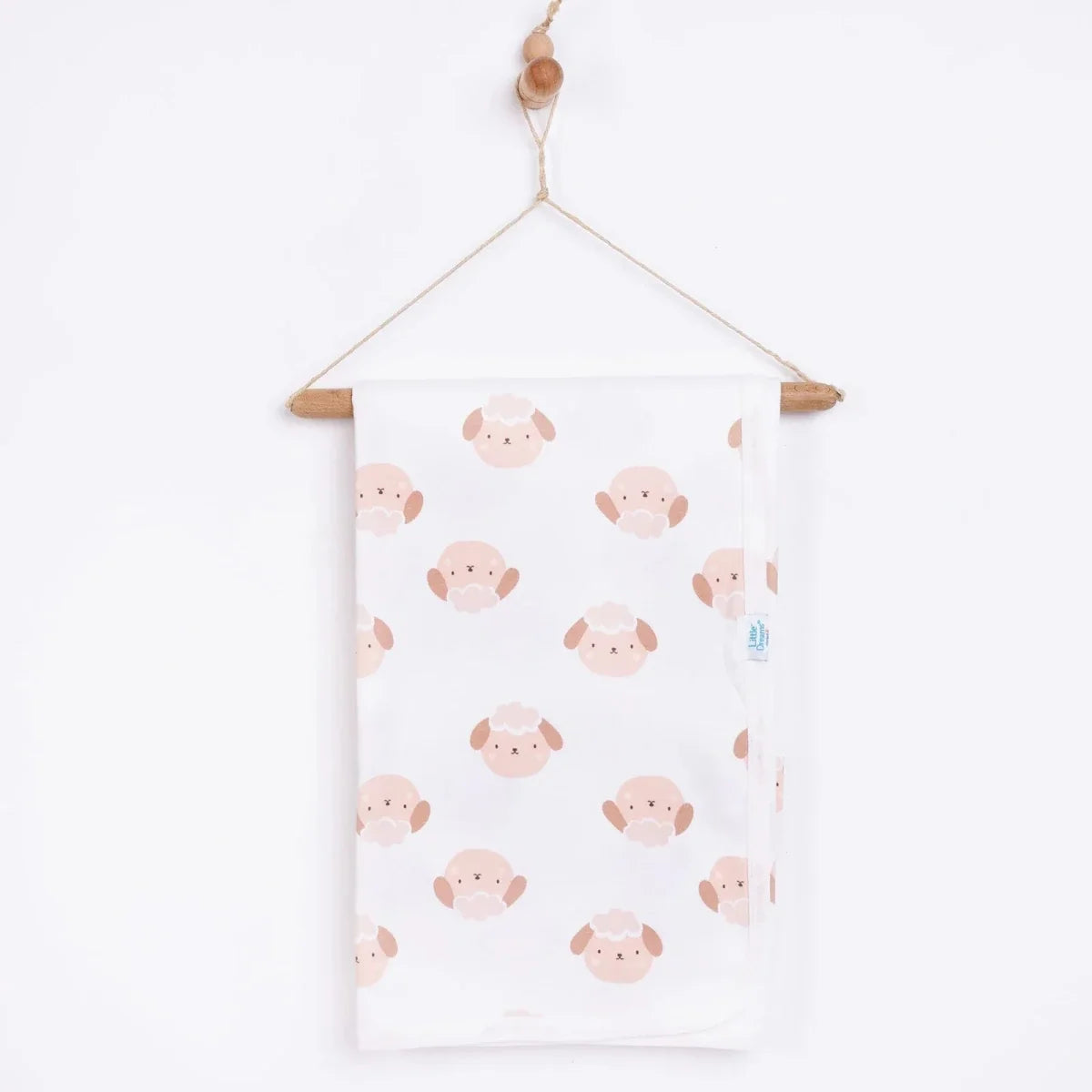 Little Dreams Girls 100% Cotton Blanket 80x80 cm - Printed