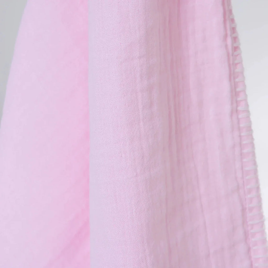 Mollia Unisex Muslin Blanket - Pink